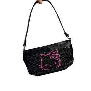 Vintage y2k 2000s Hello Kitty Black Shoulder bag